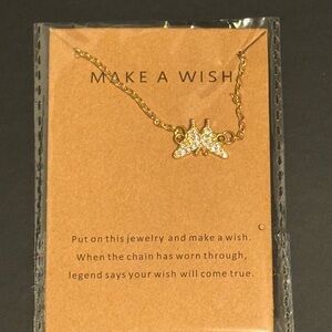 Gold Butterfly Necklace